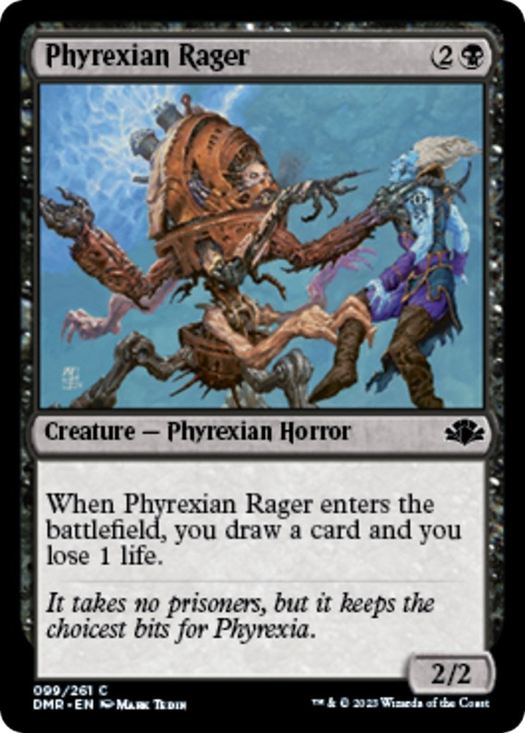 Image for Phyrexian Rager (99) (DMR) - Magic: The Gathering