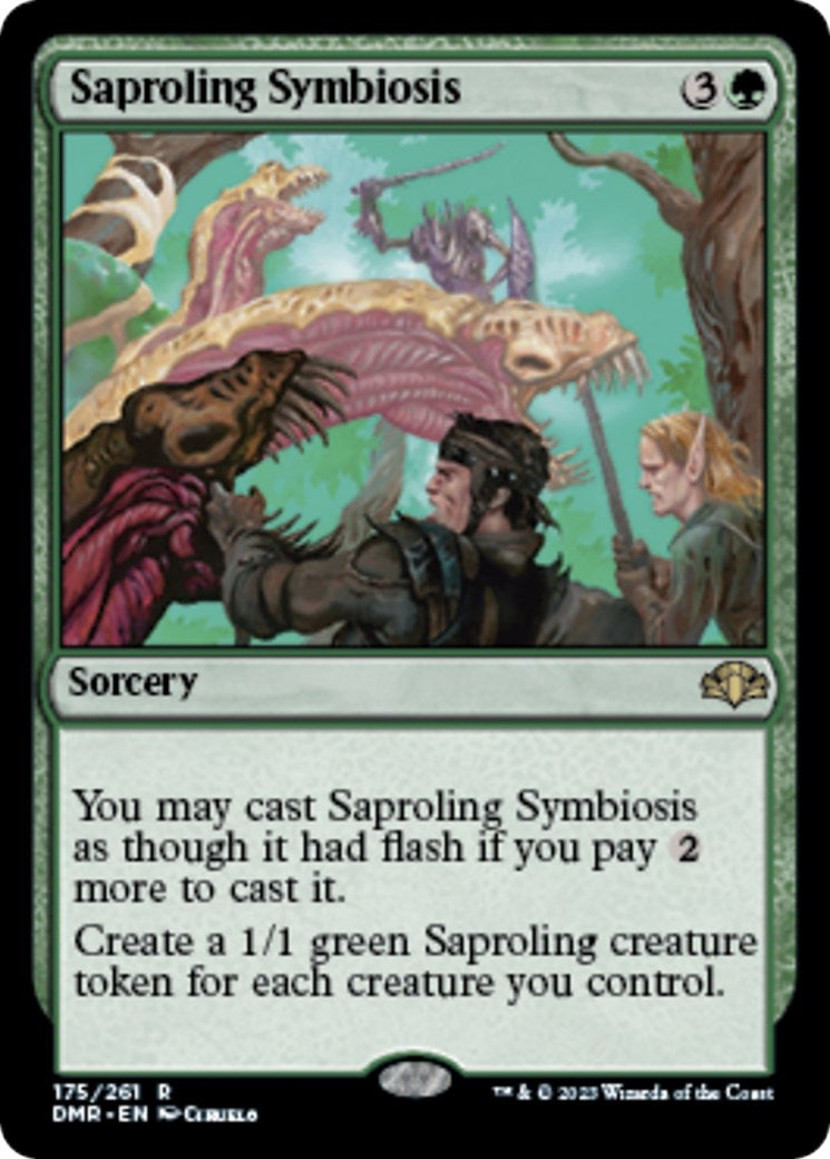 Image for Saproling Symbiosis (175) (DMR) - Magic: The Gathering
