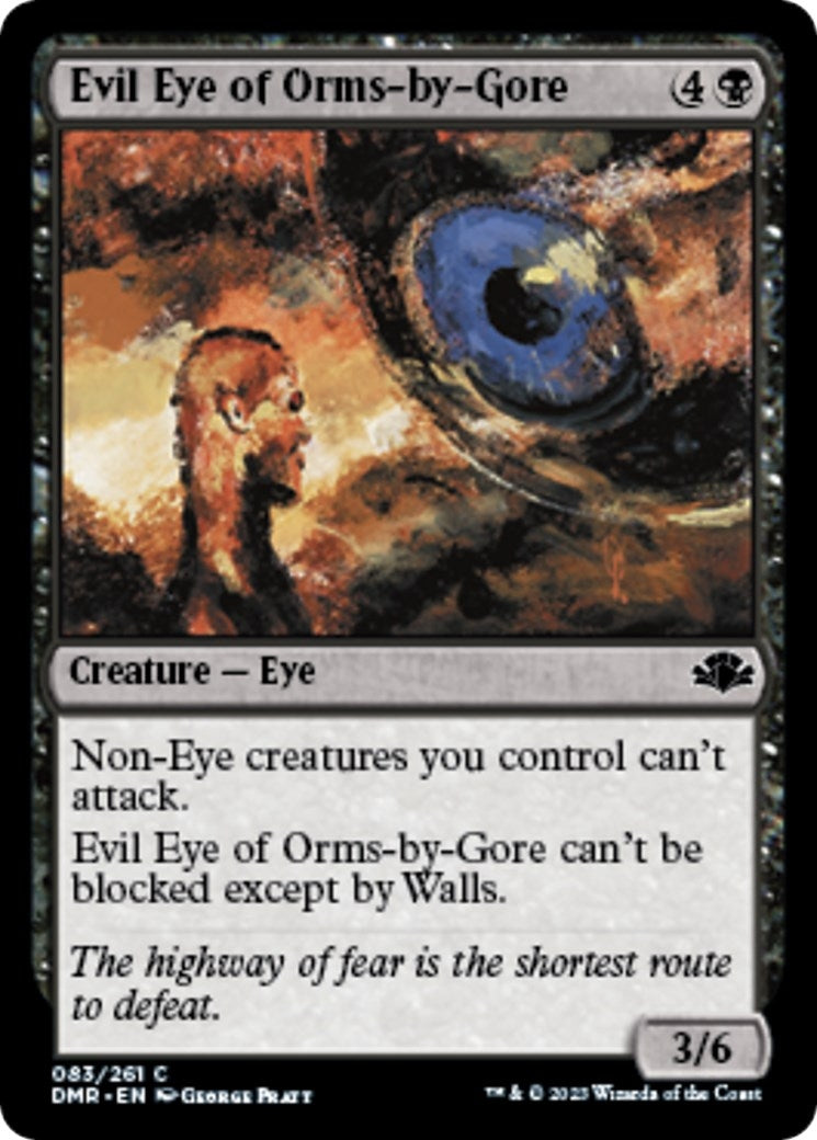 Image for Evil Eye of Orms-by-Gore (83) (DMR) - Magic: The Gathering