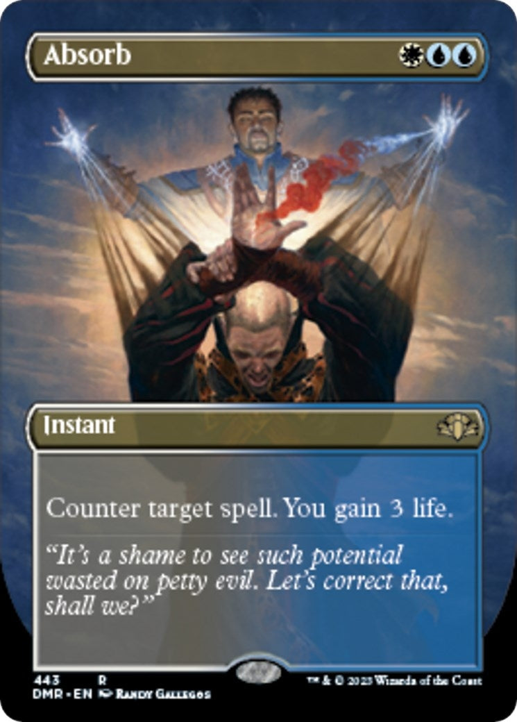 Image for Absorb (Borderless) (443) (DMR) - Magic: The Gathering