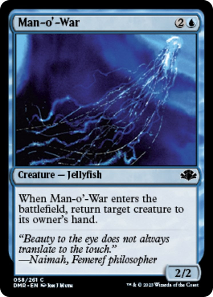 Image for Man-o'-War (58) (DMR) - Magic: The Gathering