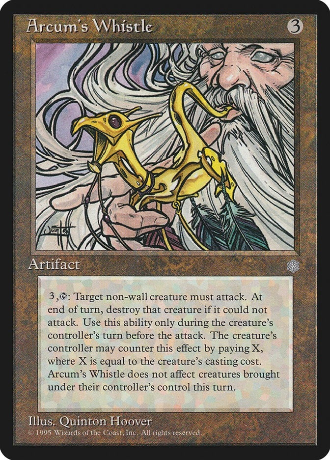 Image for Arcum's Whistle (ICE) - Magic: The Gathering