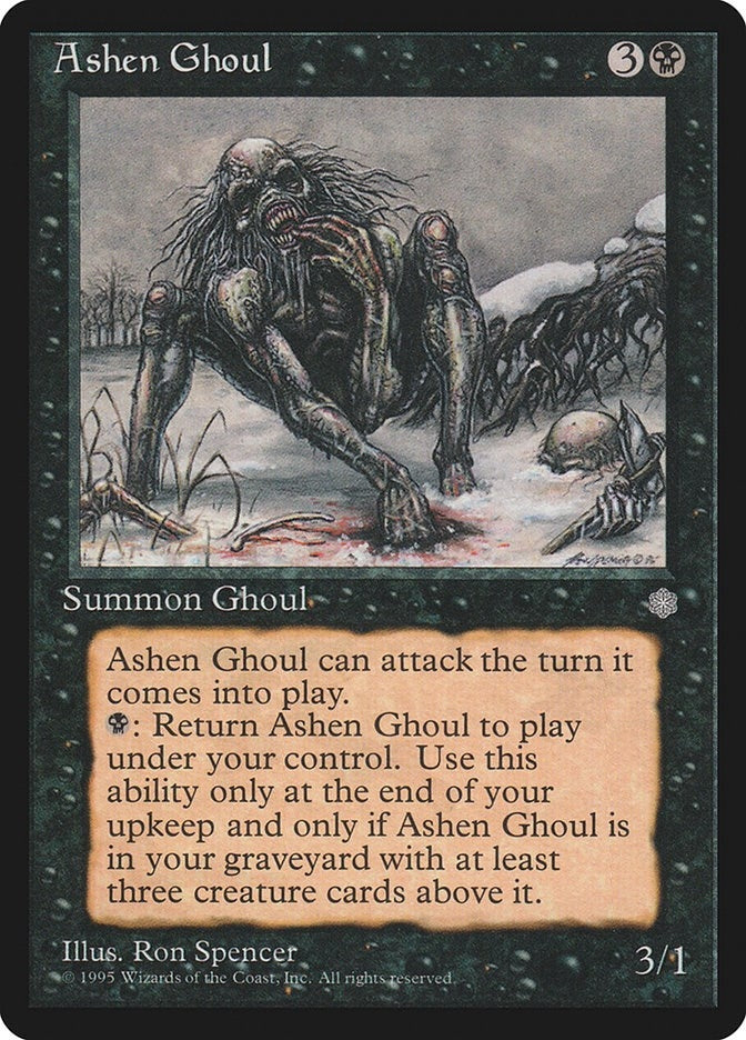 Image for Ashen Ghoul (ICE) - Magic: The Gathering
