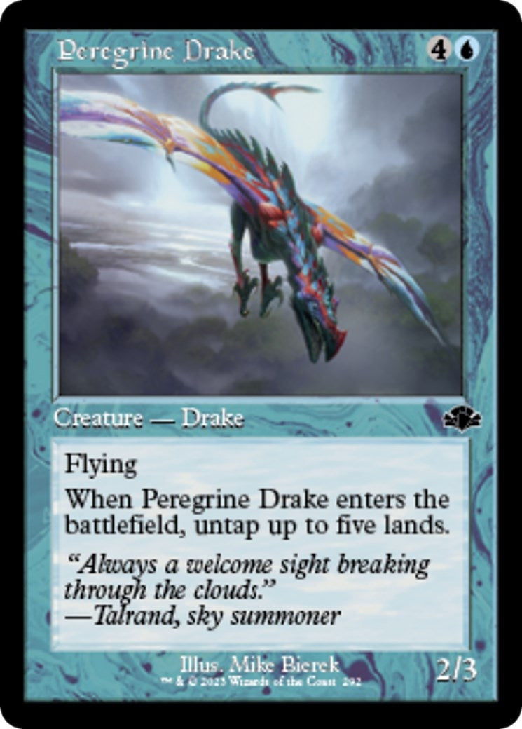 Image for Peregrine Drake (Retro Frame) (292) (DMR) - Magic: The Gathering