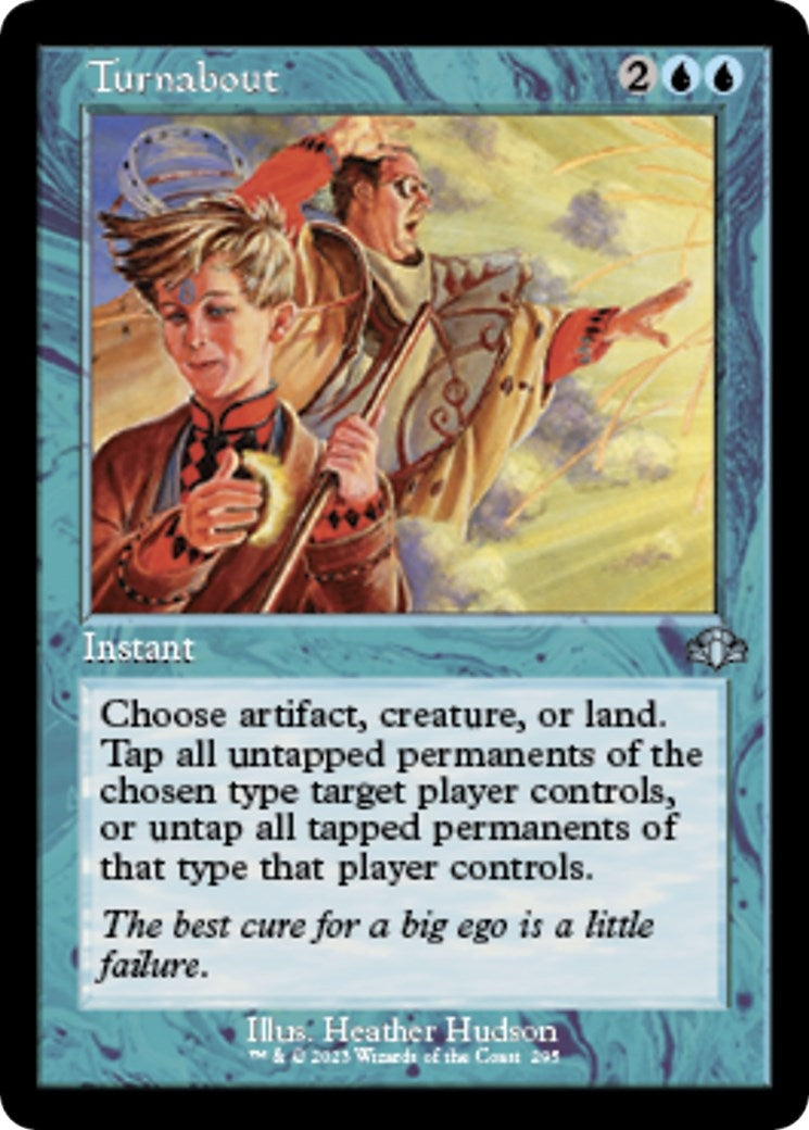 Image for Turnabout (Retro Frame) (295) (DMR) - Magic: The Gathering