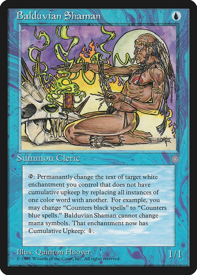 Image for Balduvian Shaman (ICE) - Magic: The Gathering