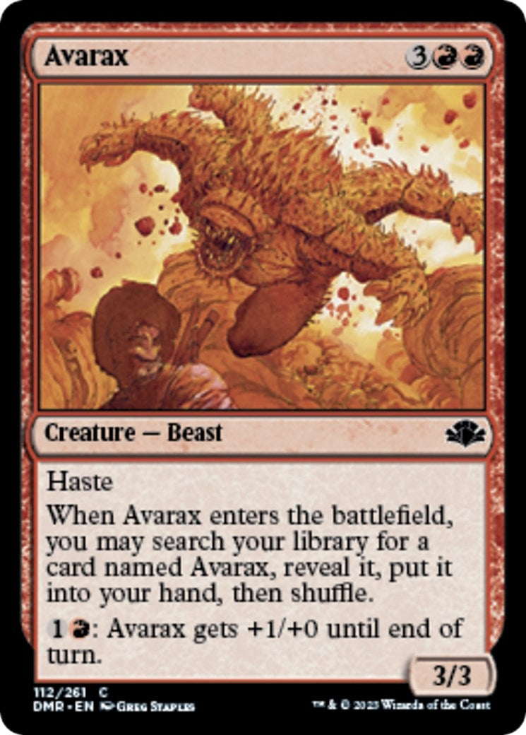Image for Avarax (112) (DMR) - Magic: The Gathering