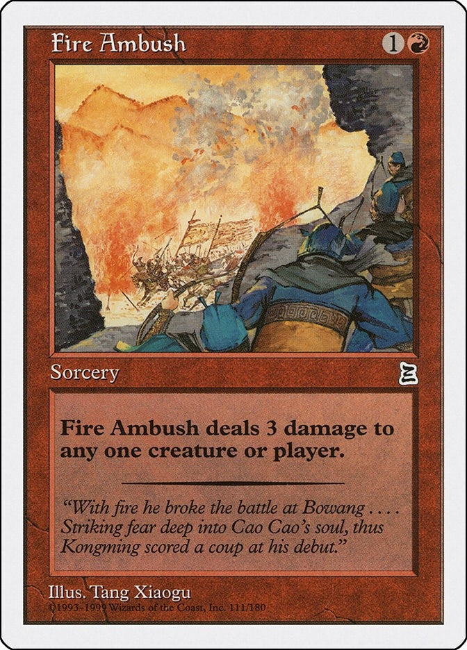 Image for Fire Ambush (111) (PTK) - Magic: The Gathering