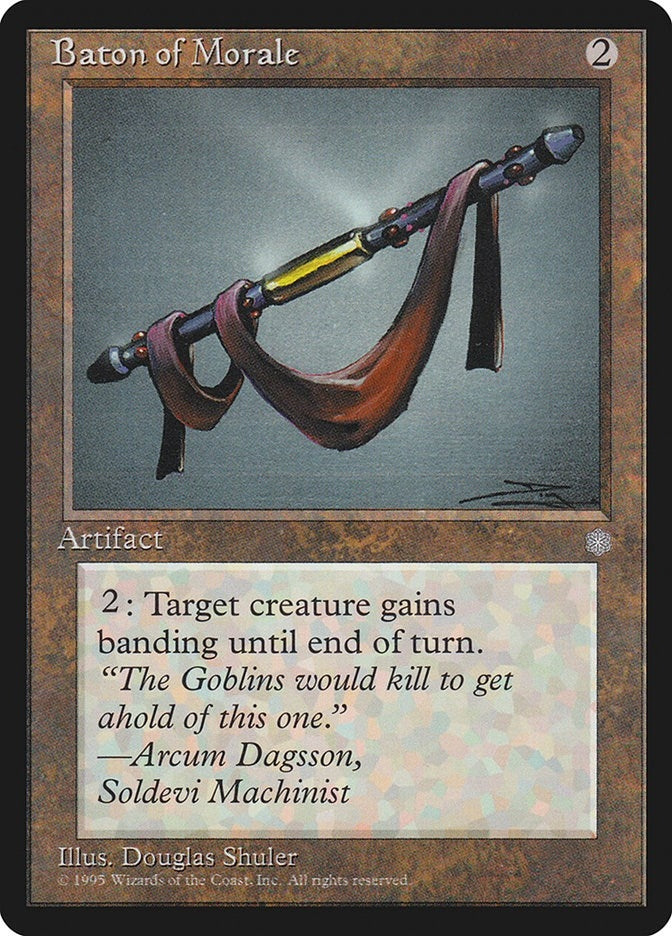 Image for Baton of Morale (ICE) - Magic: The Gathering