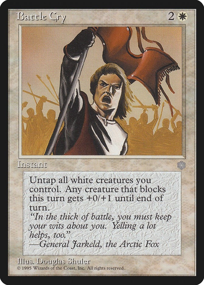 Image for Battle Cry (ICE) - Magic: The Gathering