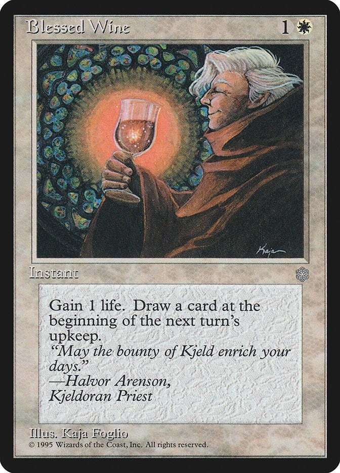 Image for Blessed Wine (ICE) - Magic: The Gathering