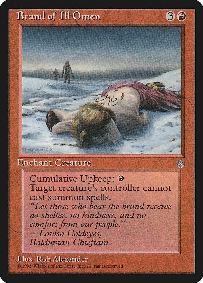 Image for Brand of Ill Omen (ICE) - Magic: The Gathering