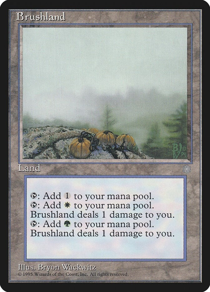 Image for Brushland (327) (ICE) - Magic: The Gathering
