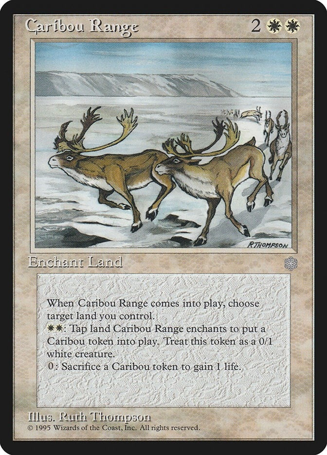 Image for Caribou Range (ICE) - Magic: The Gathering