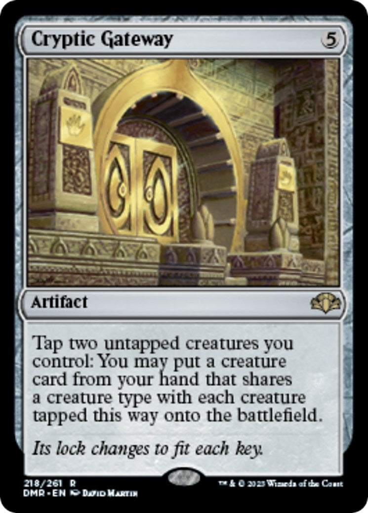 Image for Cryptic Gateway (218) (DMR) - Magic: The Gathering