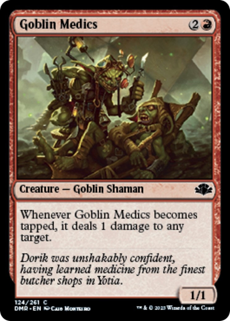 Image for Goblin Medics (124) (DMR) - Magic: The Gathering