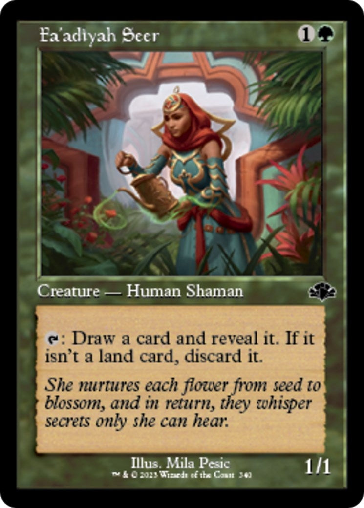 Image for Fa'adiyah Seer (Retro Frame) (340) (DMR) - Magic: The Gathering