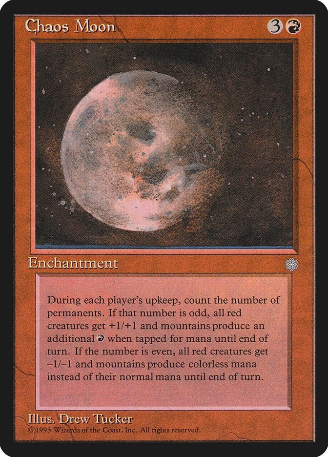 Image for Chaos Moon (ICE) - Magic: The Gathering