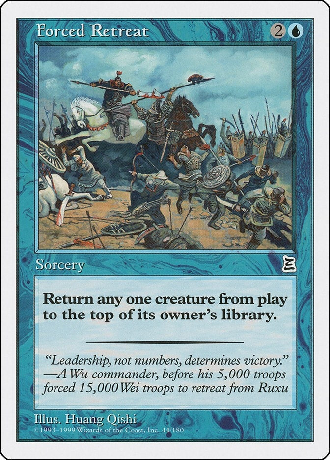 Image for Forced Retreat (44) (PTK) - Magic: The Gathering