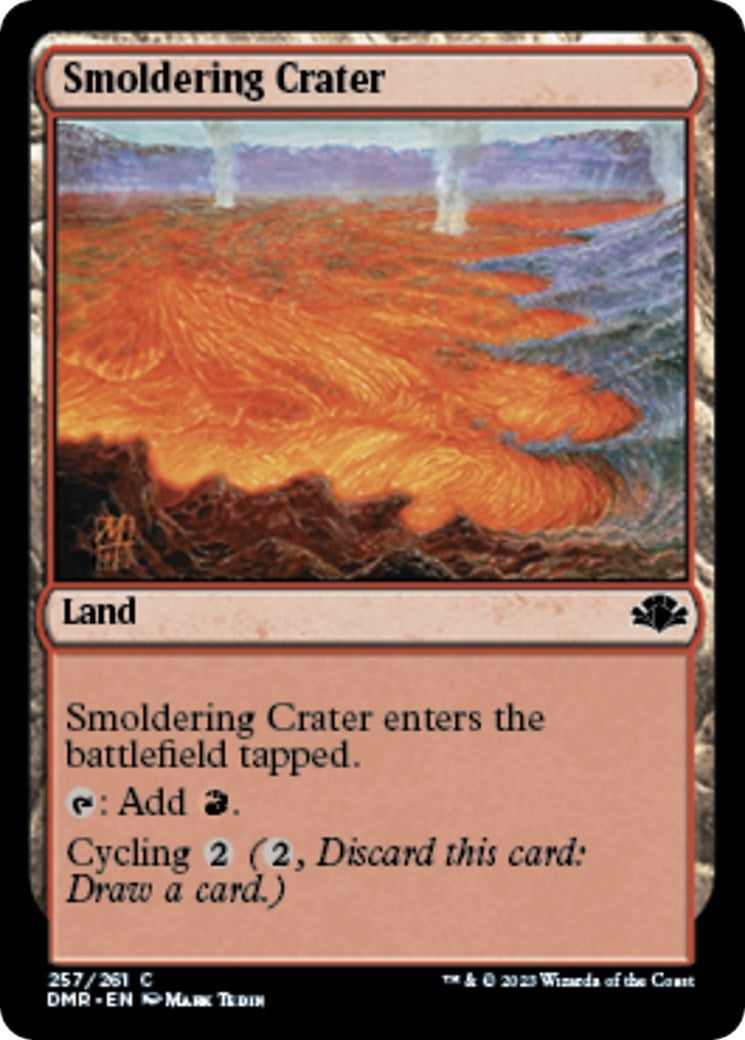 Image for Smoldering Crater (257) (DMR) - Magic: The Gathering
