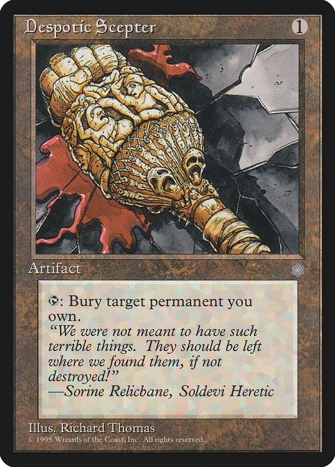 Image for Despotic Scepter (ICE) - Magic: The Gathering