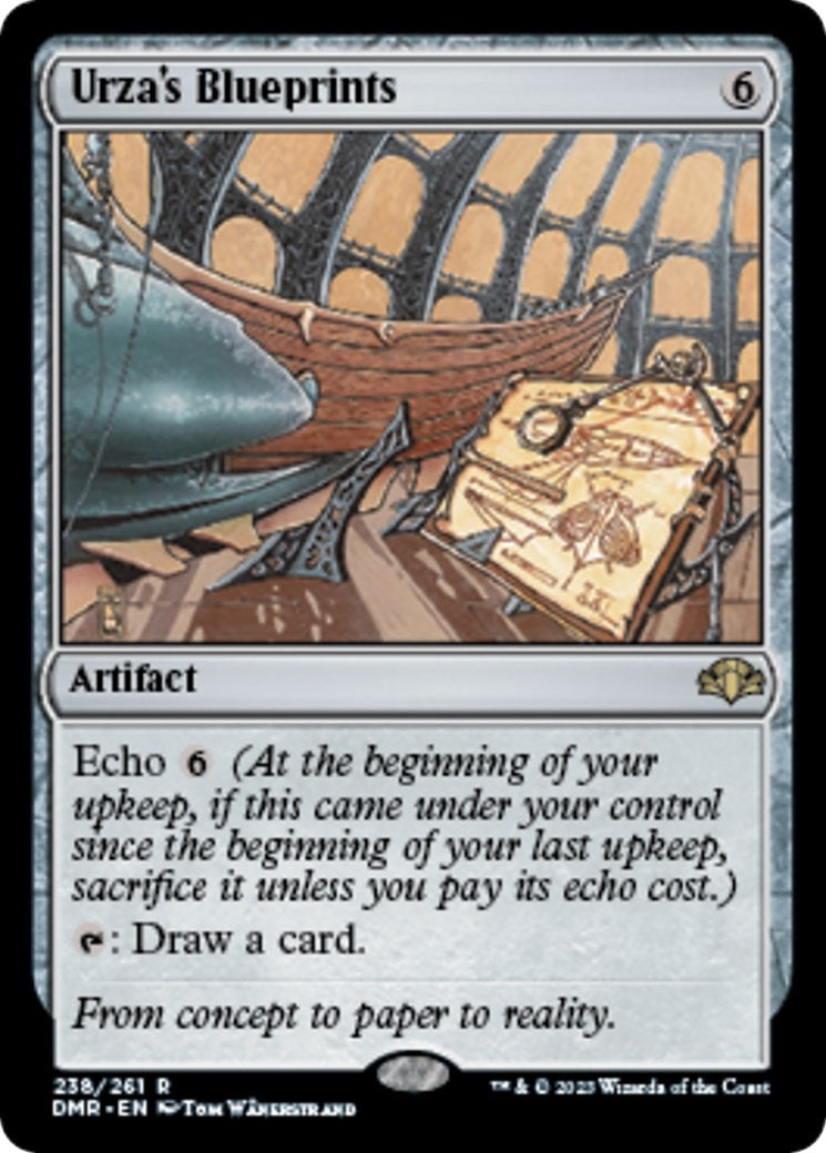 Image for Urza's Blueprints (238) (DMR) - Magic: The Gathering