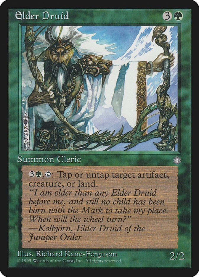 Image for Elder Druid (ICE) - Magic: The Gathering