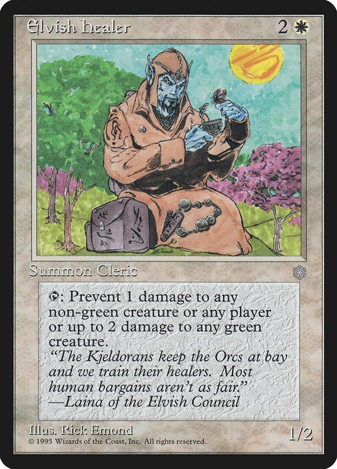 Image for Elvish Healer (ICE) - Magic: The Gathering