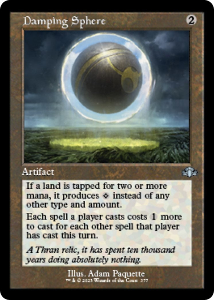 Image for Damping Sphere (Retro Frame) (377) (DMR) - Magic: The Gathering