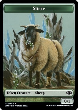 Image for Sheep Token (12) (DMR) - Magic: The Gathering
