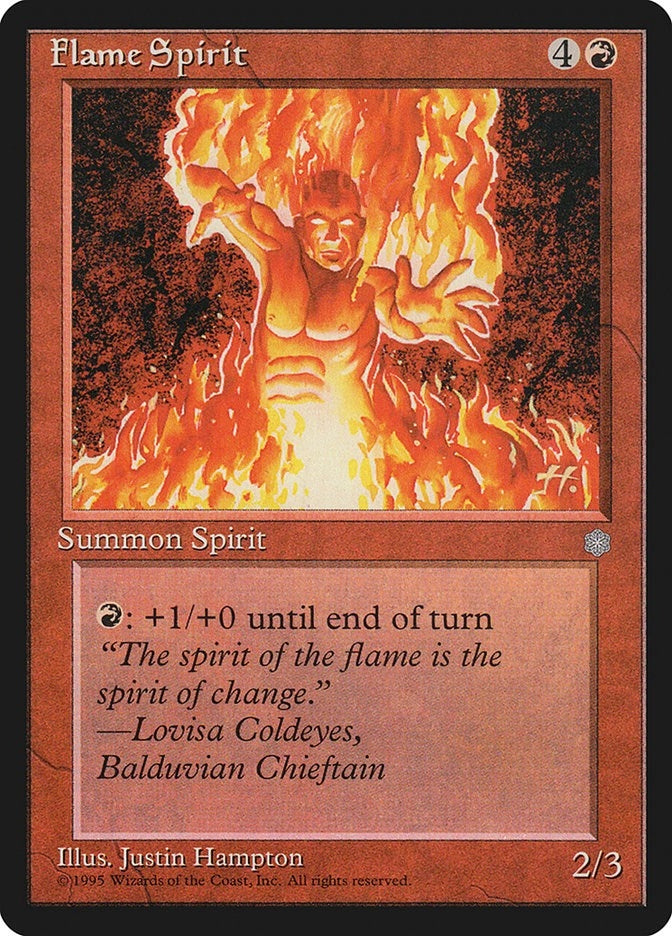 Image for Flame Spirit (ICE) - Magic: The Gathering