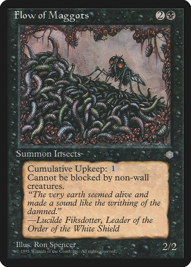 Image for Flow of Maggots (ICE) - Magic: The Gathering