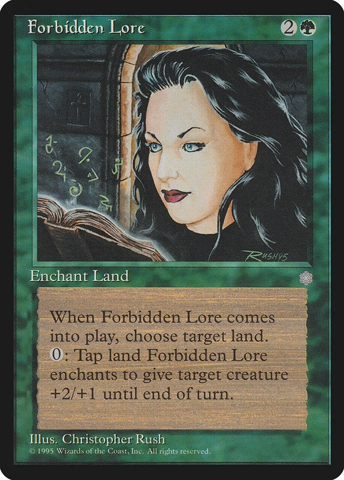 Image for Forbidden Lore (ICE) - Magic: The Gathering