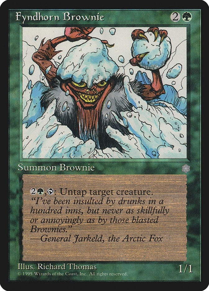 Image for Fyndhorn Brownie (ICE) - Magic: The Gathering