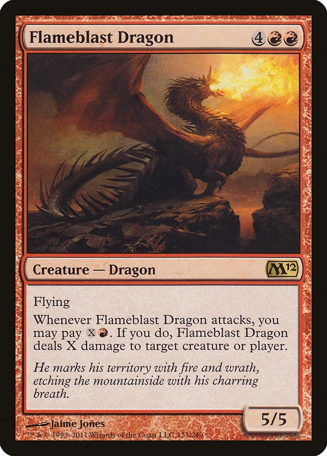Flameblast Dragon (133) (M12)