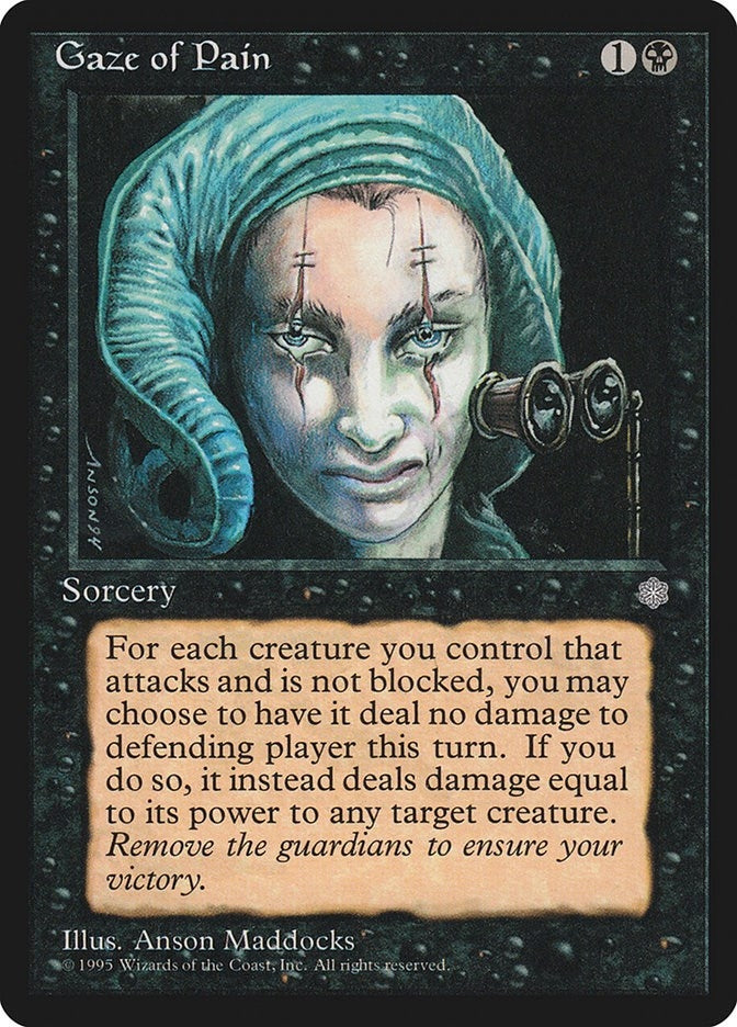 Image for Gaze of Pain (ICE) - Magic: The Gathering
