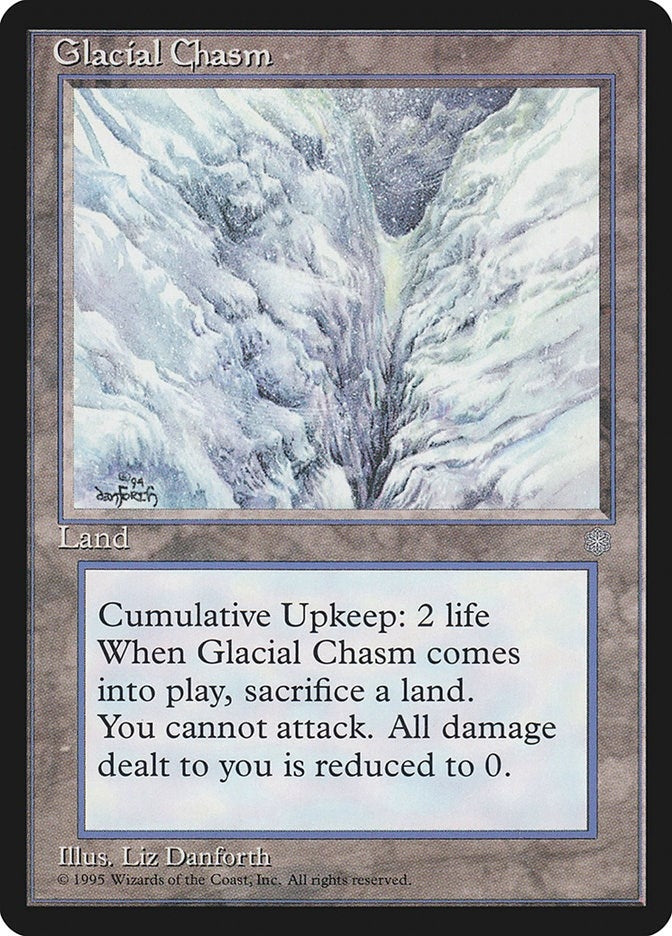Image for Glacial Chasm (353) (ICE) - Magic: The Gathering