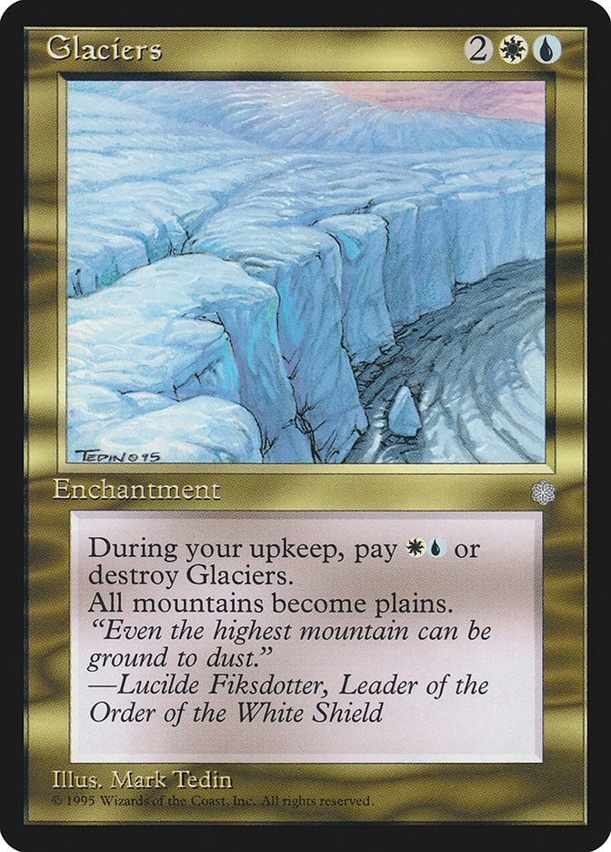 Image for Glaciers (ICE) - Magic: The Gathering