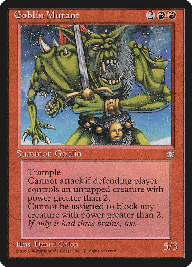 Image for Goblin Mutant (ICE) - Magic: The Gathering
