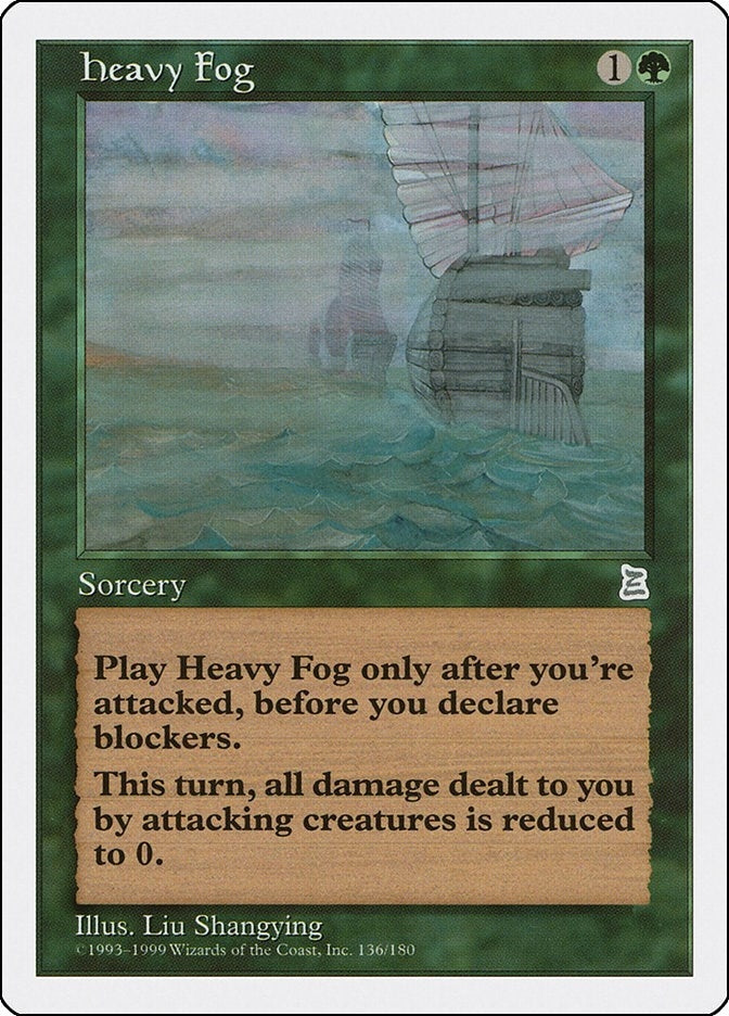 Image for Heavy Fog (136) (PTK) - Magic: The Gathering