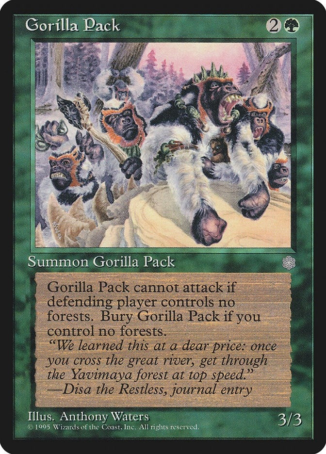 Image for Gorilla Pack - Magic: The Gathering