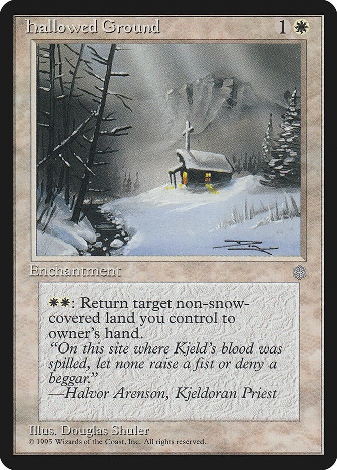Image for Hallowed Ground (ICE) - Magic: The Gathering