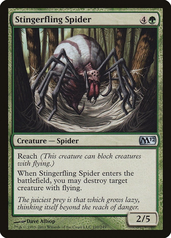 Stingerfling Spider (197) (M12)