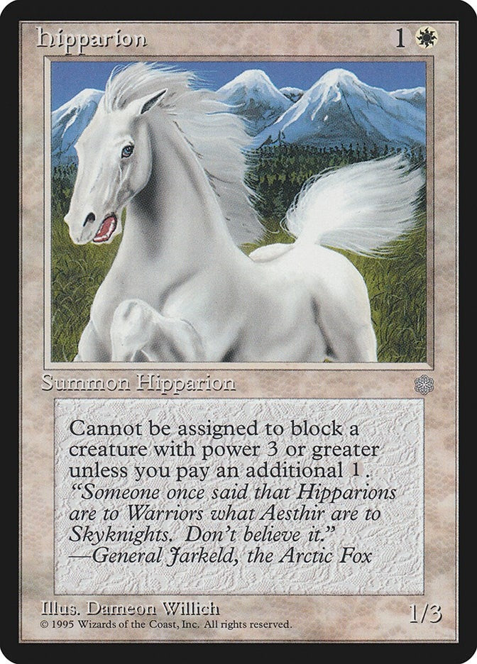 Image for Hipparion (ICE) - Magic: The Gathering