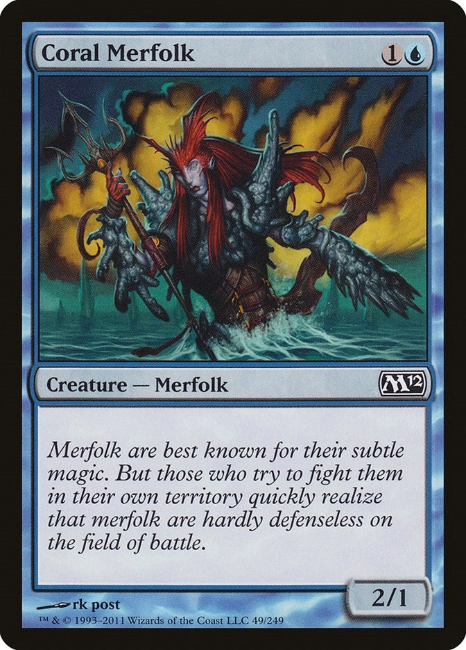 Coral Merfolk (49) (M12)