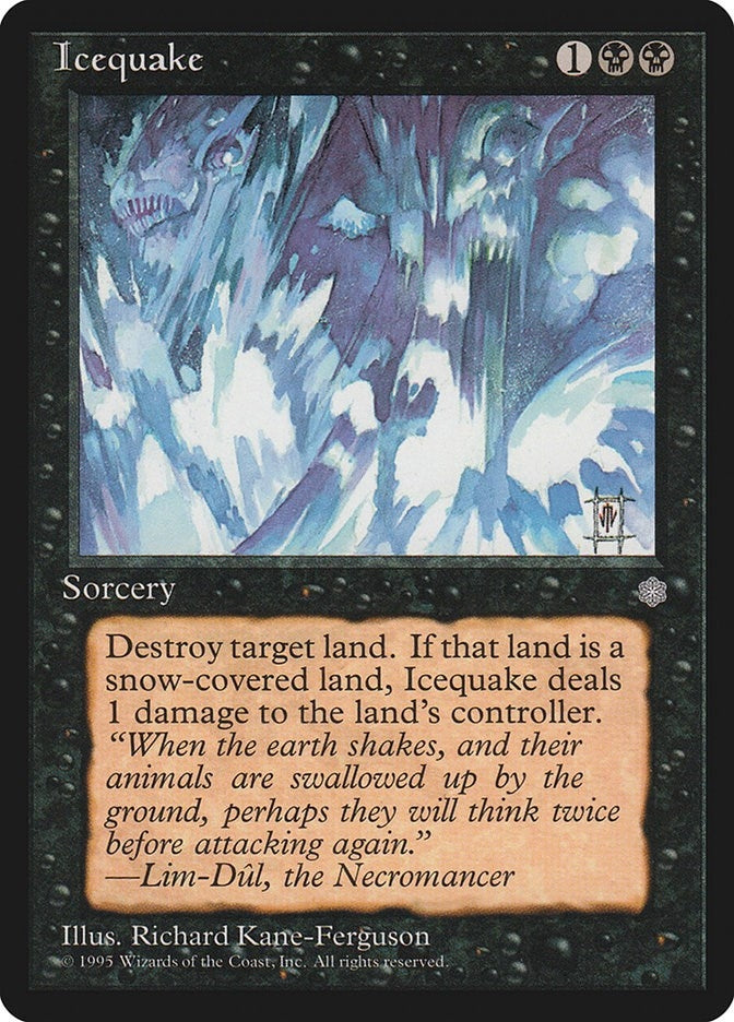 Image for Icequake (ICE) - Magic: The Gathering