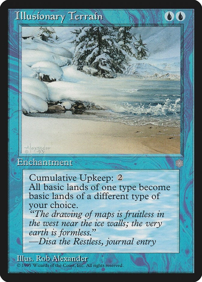 Image for Illusionary Terrain (ICE) - Magic: The Gathering