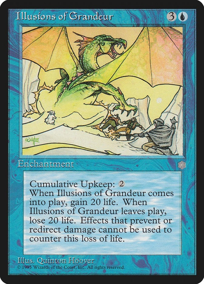 Image for Illusions of Grandeur (ICE) - Magic: The Gathering