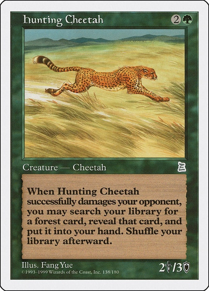 Image for Hunting Cheetah (138) (PTK) - Magic: The Gathering