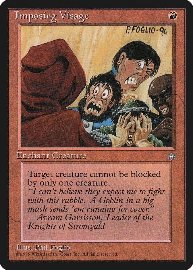 Image for Imposing Visage (ICE) - Magic: The Gathering